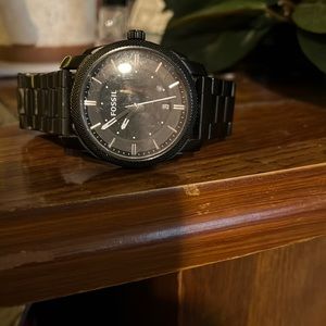 Stainless steel fossil watch